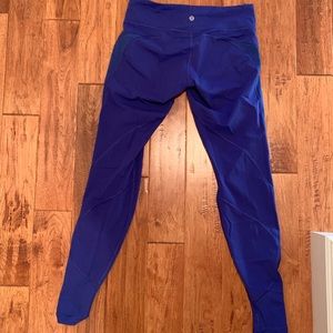 Lululemon royal blue leggings